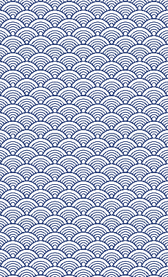 Rolgordijn voor het raam Halve cirkel