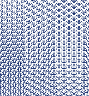 Rolgordijn voor het raam Halve cirkel