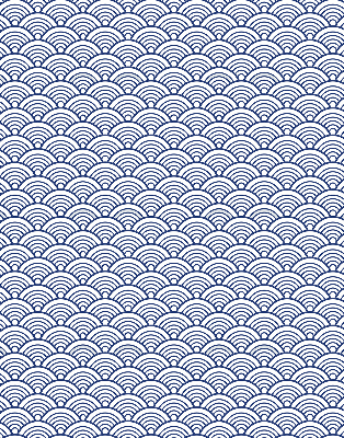 Rolgordijn voor het raam Halve cirkel