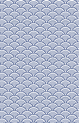 Rolgordijn voor het raam Halve cirkel