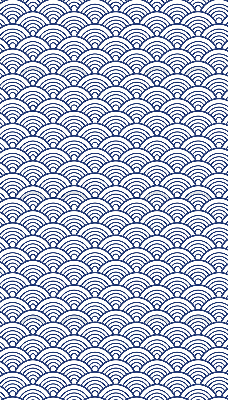 Rolgordijn voor het raam Halve cirkel