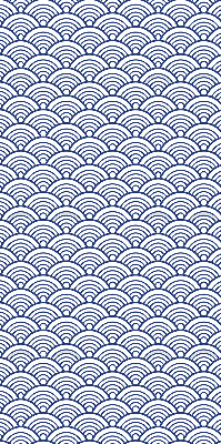 Rolgordijn voor het raam Halve cirkel