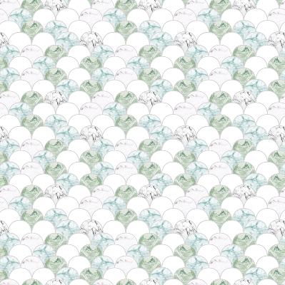 Rolgordijn verduisterend Halve cirkel