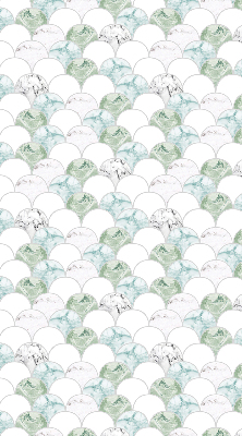 Rolgordijn verduisterend Halve cirkel