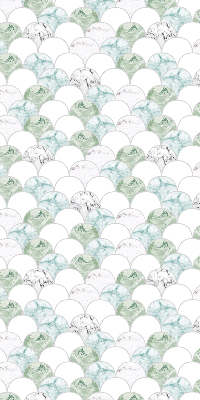 Rolgordijn verduisterend Halve cirkel