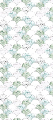 Rolgordijn verduisterend Halve cirkel