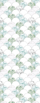 Rolgordijn verduisterend Halve cirkel