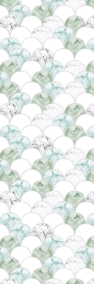 Rolgordijn verduisterend Halve cirkel