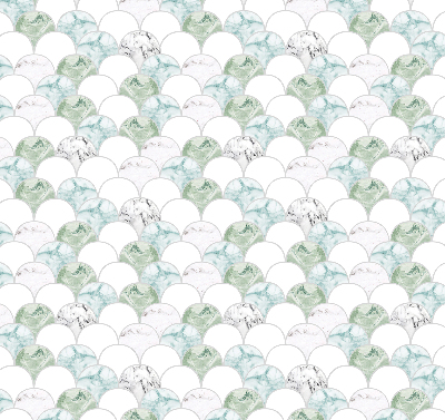 Rolgordijn verduisterend Halve cirkel