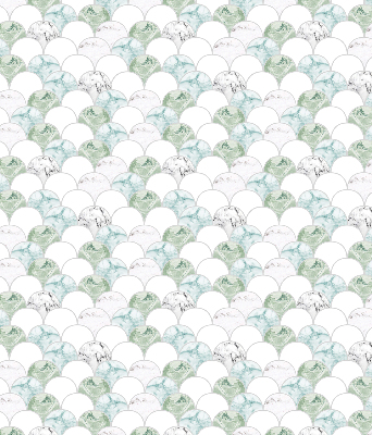 Rolgordijn verduisterend Halve cirkel