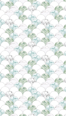 Rolgordijn verduisterend Halve cirkel