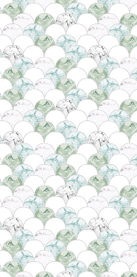 Rolgordijn verduisterend Halve cirkel