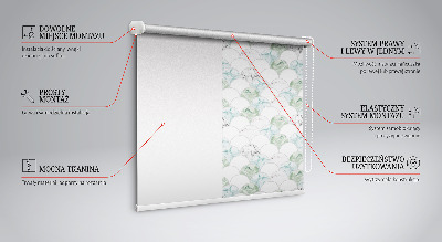 Rolgordijn verduisterend Halve cirkel