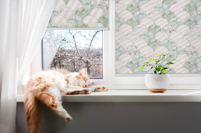 Rolgordijn verduisterend Halve cirkel