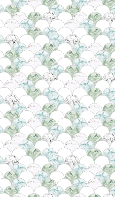 Rolgordijn verduisterend Halve cirkel