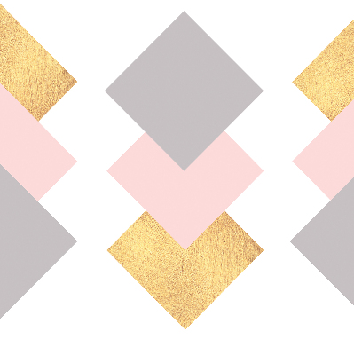 Rolgordijn voor het raam Overlappende vierkanten