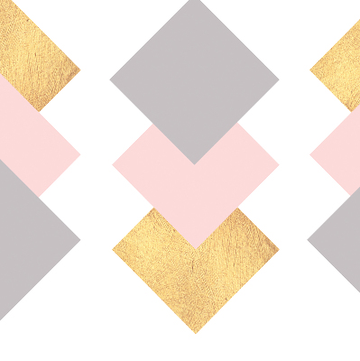 Rolgordijn voor het raam Overlappende vierkanten