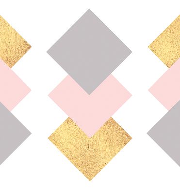 Rolgordijn voor het raam Overlappende vierkanten