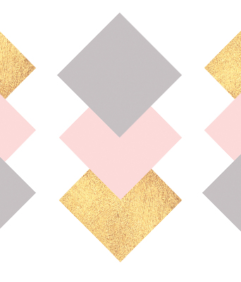 Rolgordijn voor het raam Overlappende vierkanten