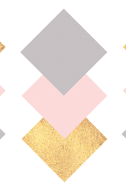 Rolgordijn voor het raam Overlappende vierkanten