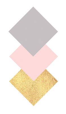 Rolgordijn voor het raam Overlappende vierkanten