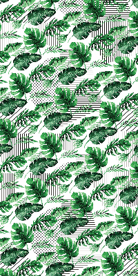 Rolgordijn verduisterend Tropische bladeren