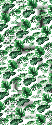 Rolgordijn verduisterend Tropische bladeren