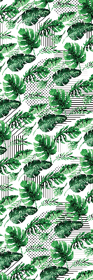 Rolgordijn verduisterend Tropische bladeren