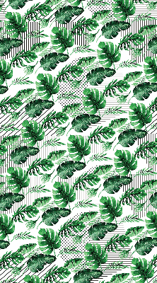 Rolgordijn verduisterend Tropische bladeren