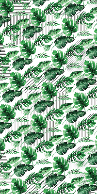 Rolgordijn verduisterend Tropische bladeren