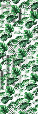 Rolgordijn verduisterend Tropische bladeren