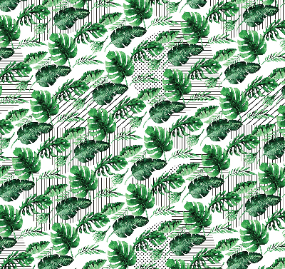 Rolgordijn verduisterend Tropische bladeren