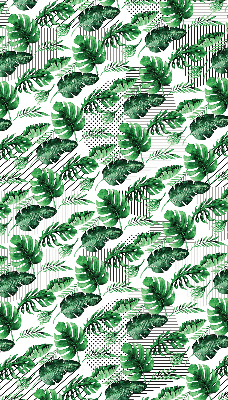 Rolgordijn verduisterend Tropische bladeren