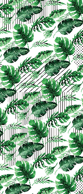 Rolgordijn verduisterend Tropische bladeren