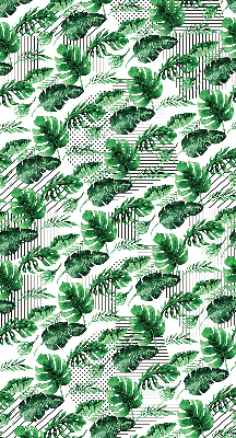 Rolgordijn verduisterend Tropische bladeren