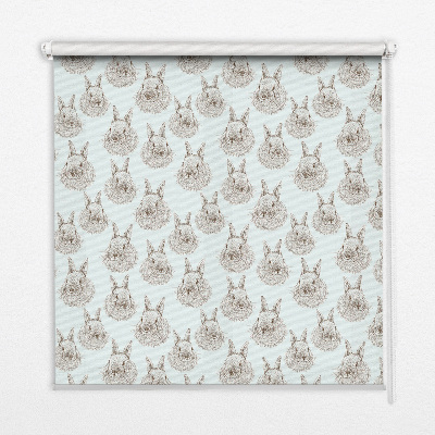 Rolgordijn verduisterend Konijnen