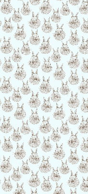 Rolgordijn verduisterend Konijnen