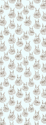 Rolgordijn verduisterend Konijnen