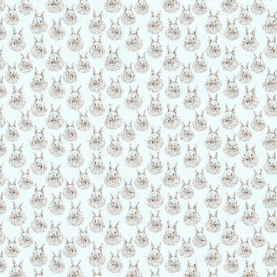 Rolgordijn verduisterend Konijnen