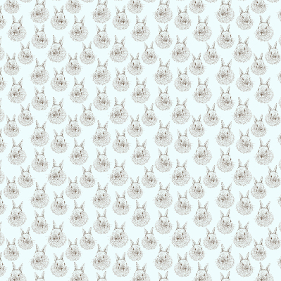 Rolgordijn verduisterend Konijnen