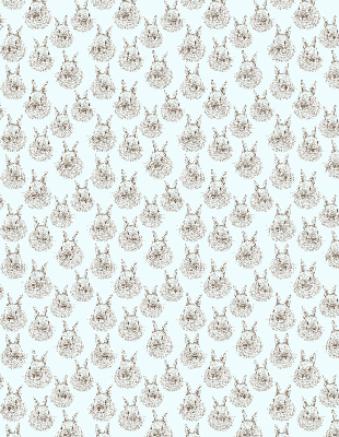 Rolgordijn verduisterend Konijnen