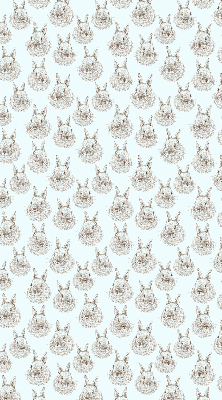 Rolgordijn verduisterend Konijnen