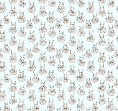 Rolgordijn verduisterend Konijnen