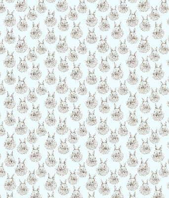 Rolgordijn verduisterend Konijnen