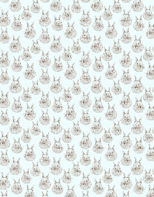 Rolgordijn verduisterend Konijnen