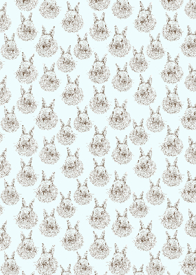 Rolgordijn verduisterend Konijnen