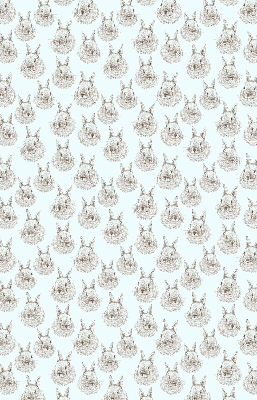 Rolgordijn verduisterend Konijnen