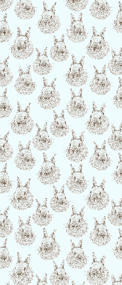 Rolgordijn verduisterend Konijnen