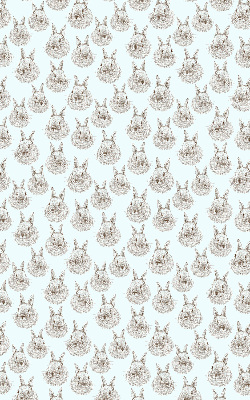 Rolgordijn verduisterend Konijnen