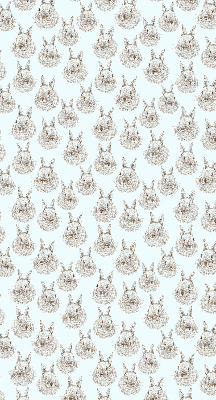 Rolgordijn verduisterend Konijnen